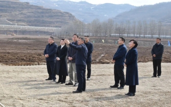 甘肃省委常委、纪委书记王赋一行 莅临华贸新材指导工作